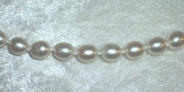 Rice Pearl Necklace 4.5-5mm